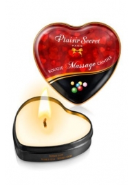 Массажная свеча с ароматом бубль-гума Bougie Massage Candle - 35 мл. - Plaisir Secret - купить с доставкой в Липецке