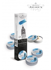 Набор из 5 свечей Petits Joujoux London с ароматом ревеня, амбры и чёрной смородины - MyStim - купить с доставкой в Липецке