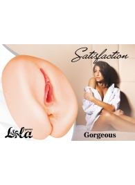 Мастурбатор с 2 тоннелями Satisfaction Gorgeous - Lola Games - в Липецке купить с доставкой