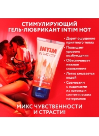 Стимулирующий гель-лубрикант Intim Hot - 60 гр. - Биоритм - купить с доставкой в Липецке