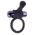 Черное эрекционное виброкольцо Vibrating Silicone Super Ring - Pipedream - в Липецке купить с доставкой