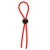 Красное эрекционное лассо с одной бусиной-утяжкой STRETCHY THIN LASSO - Dream Toys - в Липецке купить с доставкой