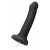 Черный фаллос с имитацией эякуляции Silicon Cum Dildo L - 19,6 см. - Strap-on-me - купить с доставкой в Липецке