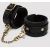 Черные оковы на ноги Bound to You Faux Leather Ankle Cuffs - Fifty Shades of Grey - купить с доставкой в Липецке