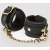 Черные наручники Bound to You Faux Leather Wrist Cuffs - Fifty Shades of Grey - купить с доставкой в Липецке