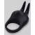 Черное эрекционное виброкольцо Sensation Rechargeable Vibrating Rabbit Love Ring - Fifty Shades of Grey - в Липецке купить с доставкой