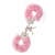 Металлические наручники с розовой меховой опушкой METAL HANDCUFF WITH PLUSH PINK - Dream Toys - купить с доставкой в Липецке