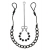 Интимные украшения с бусинами NIPPLE   CLIT JEWELRY - Pipedream - купить с доставкой в Липецке