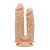 Телесный анально-вагинальный фаллоимитатор Double Penetrator - 19,5 см. - Dream Toys
