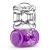 Фиолетовое эрекционное виброкольцо One Night Stand Vibrating C-Ring - Blush Novelties - в Липецке купить с доставкой