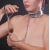 Серебристый ошейник из искусственной кожи - Sitabella - купить с доставкой в Липецке
