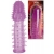 Фиолетовая насадка, удлиняющая половой член - 13,5 см. - Toyfa Basic - в Липецке купить с доставкой