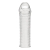 Текстурированная насадка на пенис Clear Textured Penis Enhancing Sleeve Extension - 16,5 см. - BlueLine - в Липецке купить с доставкой