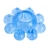 Голубая гелевая насадка-цветок - Toyfa Basic - в Липецке купить с доставкой