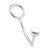 Кольцо на пенис с анальным стимулятором Stainless Steel Anal Hook   Cock Ring - BlueLine - в Липецке купить с доставкой
