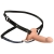 Телесный полый страпон на черных регулируемых ремешках 2’’ Erection Smooth Silicone Penis Sheath - XR Brands - купить с доставкой в Липецке