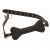 Черный кляп в форме косточки Hound Adjustable Dog Bone Gag - XR Brands - купить с доставкой в Липецке