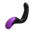 Черно-фиолетовый вибромассажёр простаты Hyper-Pulse P-Spot Massager - Pipedream - в Липецке купить с доставкой