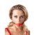 Силиконовый кляп-шар на чёрных ремешках Red Gag silicone - Orion - купить с доставкой в Липецке