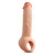 Телесная насадка-удлинитель Thrive 8.75 Inch Realistic Penis Extender Sleeve - 22,2 см. - Blush Novelties - в Липецке купить с доставкой