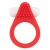 Красное эрекционное кольцо LIT-UP SILICONE STIMU RING 1 RED - Dream Toys - в Липецке купить с доставкой