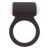 Чёрное эрекционное виброкольцо LIT-UP SILICONE STIMU RING 3 BLACK - Dream Toys - в Липецке купить с доставкой