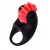 Чёрно-красное эрекционное виброкольцо Erotist - Erotist Adult Toys - в Липецке купить с доставкой