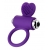 Фиолетовое виброкольцо с ресничками JOS PERY - JOS - в Липецке купить с доставкой