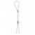 Прозрачное эрекционное кольцо-лассо SILICONE LASSO COCK RING DUAL BEADS - NMC - в Липецке купить с доставкой