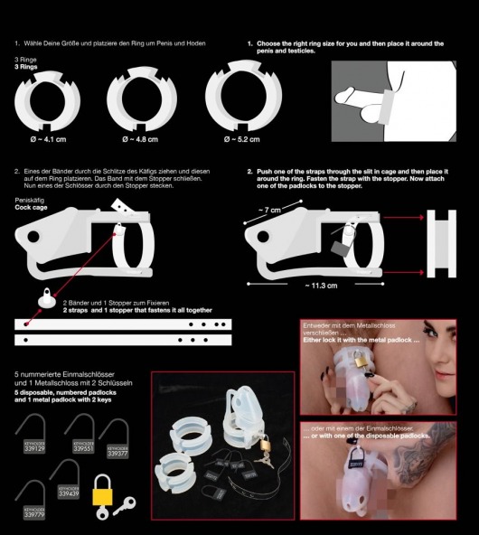 Набор для мужского пояса верности Cock Cage Set - Orion - купить с доставкой в Липецке