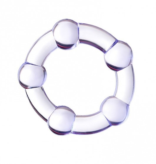 Фиолетовое эрекционное кольцо A-Toys - A-toys - в Липецке купить с доставкой