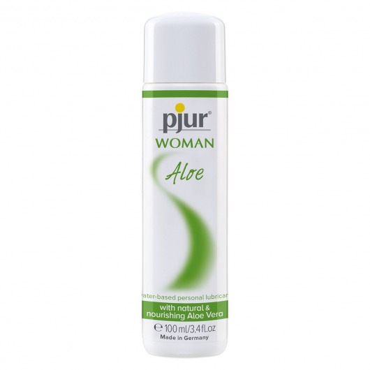 Лубрикант на водной основе pjur WOMAN Aloe - 100 мл. - Pjur - купить с доставкой в Липецке