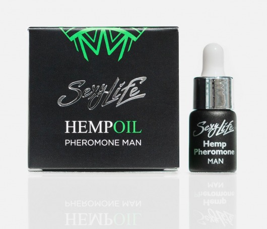 Мужские духи с феромонами Sexy Life HEMPOIL man - 5 мл. -  - Магазин феромонов в Липецке
