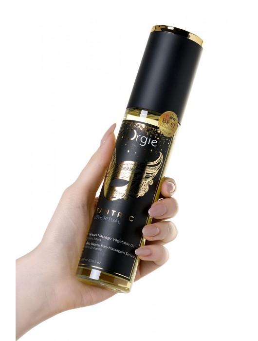 Растительное массажное масло Orgie Tantric Love Ritual - 200 мл. - ORGIE - купить с доставкой в Липецке