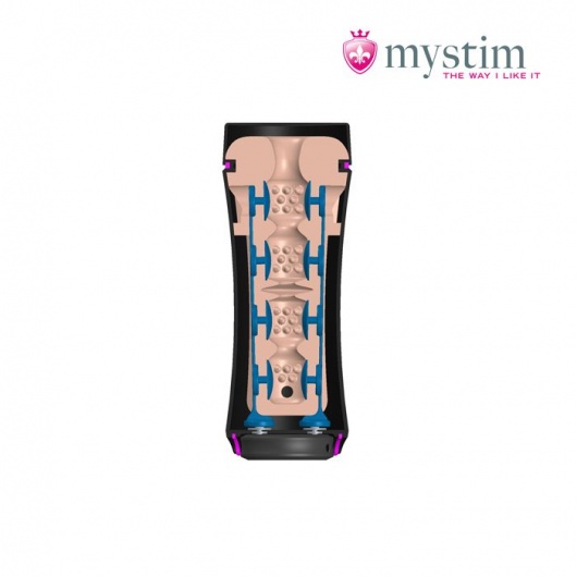 Мастурбатор-анус Opus E Donut с возможностью подключения электростимуляции - MyStim - купить с доставкой в Липецке
