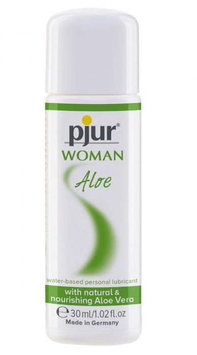 Лубрикант на водной основе pjur WOMAN Aloe - 30 мл. - Pjur - купить с доставкой в Липецке