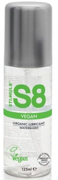 Веганский лубрикант на водной основе S8 Vegan Lube - 125 мл. - Stimul8 - купить с доставкой в Липецке