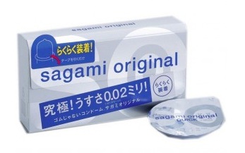 Ультратонкие презервативы Sagami Original QUICK - 6 шт. - Sagami - купить с доставкой в Липецке