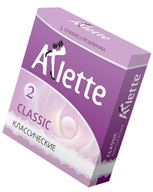 Классические презервативы Arlette Classic - 3 шт. - Arlette - купить с доставкой в Липецке