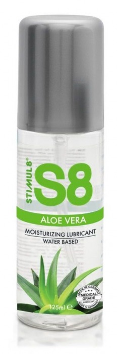 Лубрикант на водной основе S8 Aloe Vera Lube - 125 мл. - Stimul8 - купить с доставкой в Липецке