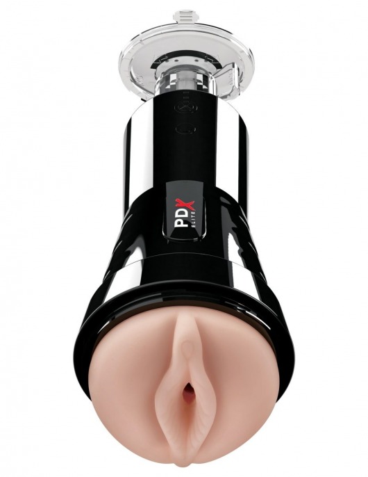Телесный вибромастурбатор-вагина Cock Compressor Vibrating Stroker - Pipedream - в Липецке купить с доставкой