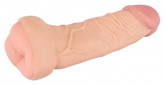 Телесная насадка-мастурбатор 2-in-1 Extension Masturbator - 21 см. - Orion - в Липецке купить с доставкой