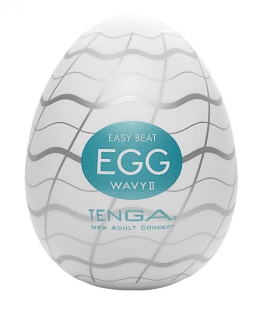 Мастурбатор-яйцо EGG Wavy II - Tenga - в Липецке купить с доставкой