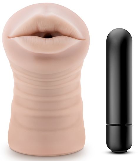 Телесный мастурбатор-ротик Skye - Blush Novelties - в Липецке купить с доставкой