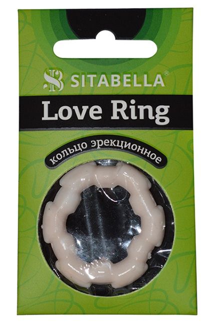 Фигурное эрекционное кольцо из киберкожи - Sitabella - в Липецке купить с доставкой