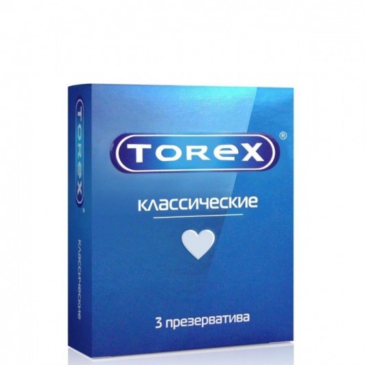 Гладкие презервативы Torex  Классические  - 3 шт. - Torex - купить с доставкой в Липецке