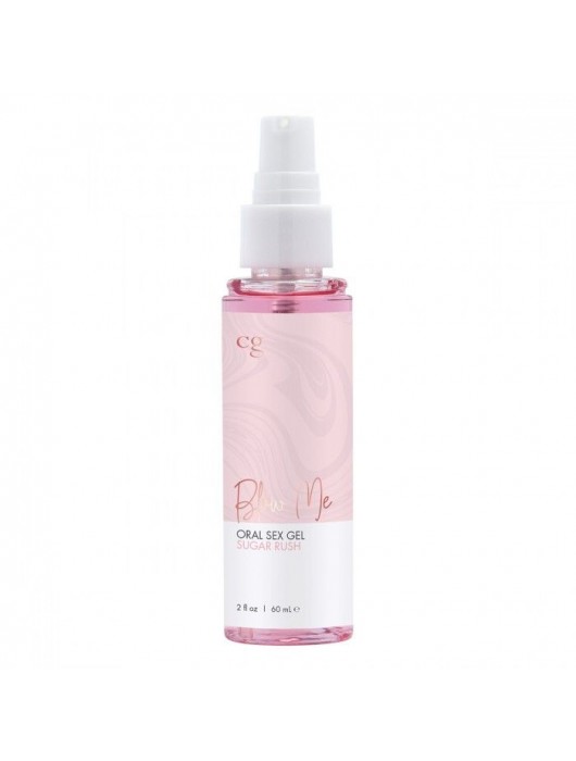 Гель для орального секса Sugar Rush с ароматом сладкой ваты - 60 мл. - CG - купить с доставкой в Липецке
