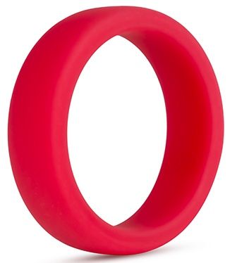 Красное эрекционное кольцо Silicone Go Pro Cock Ring - Blush Novelties - в Липецке купить с доставкой