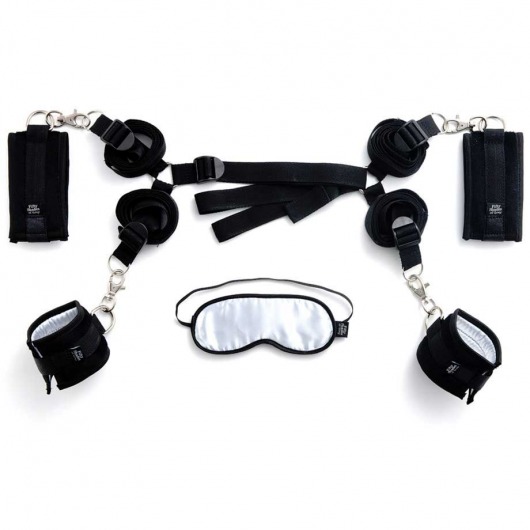 Комплект бондажа Under The Bed Restraints Kit - Fifty Shades of Grey - купить с доставкой в Липецке