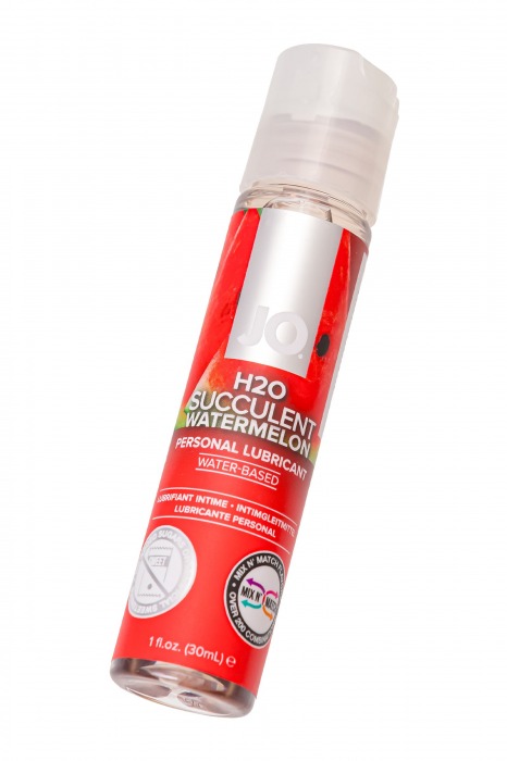 Лубрикант с ароматом арбуза JO Flavored Watermelon - 30 мл. - System JO - купить с доставкой в Липецке